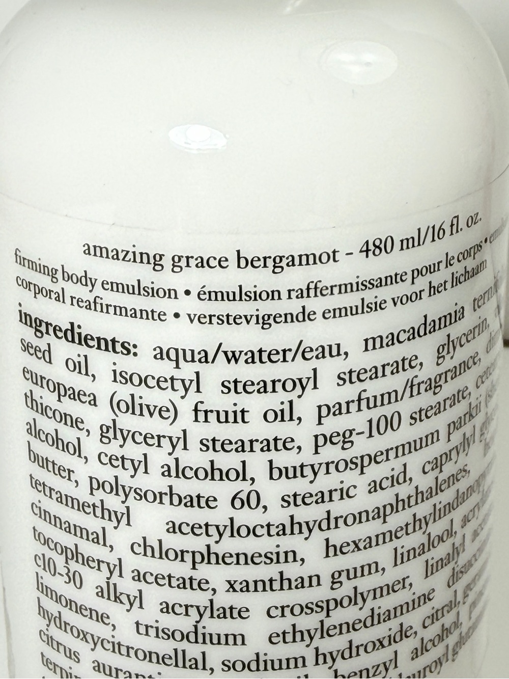 Philosophy Amazing Grace Bergamot Firming Body Emulsion 16 fl oz - New - Picture 3 of 3